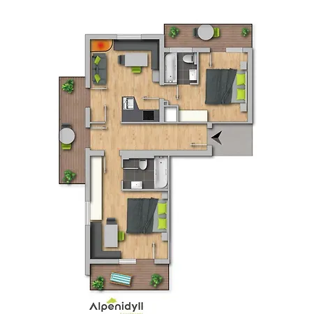 Bergidyll 6 By Alpenidyll Apartment